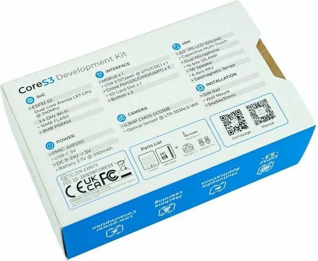 Immagine prodotto M5Stack Kit di sviluppo CoreS3 ESP32S3 loT