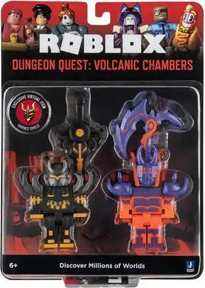 Image du produit Rei Toys Roblox : - Game Pack Série 1 - Dungeon Quest : Volcanic Chambers