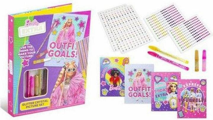Triton BARBIE EXTRA Glitter Crystal Bilder Set
