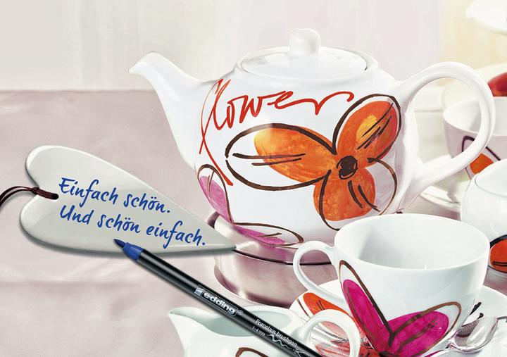 Produktbild Edding Filzstift (Multicolor, 4 mm, 6 x)