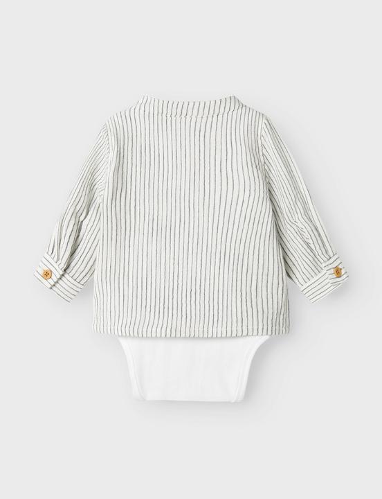 Actual product image Name it Gestreifter Strampler Hemd (68)