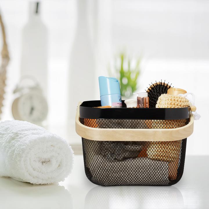Produktbild Relaxdays Aufbewahrungskorb (1 x, 26 x 24.5 x 17.5 cm)