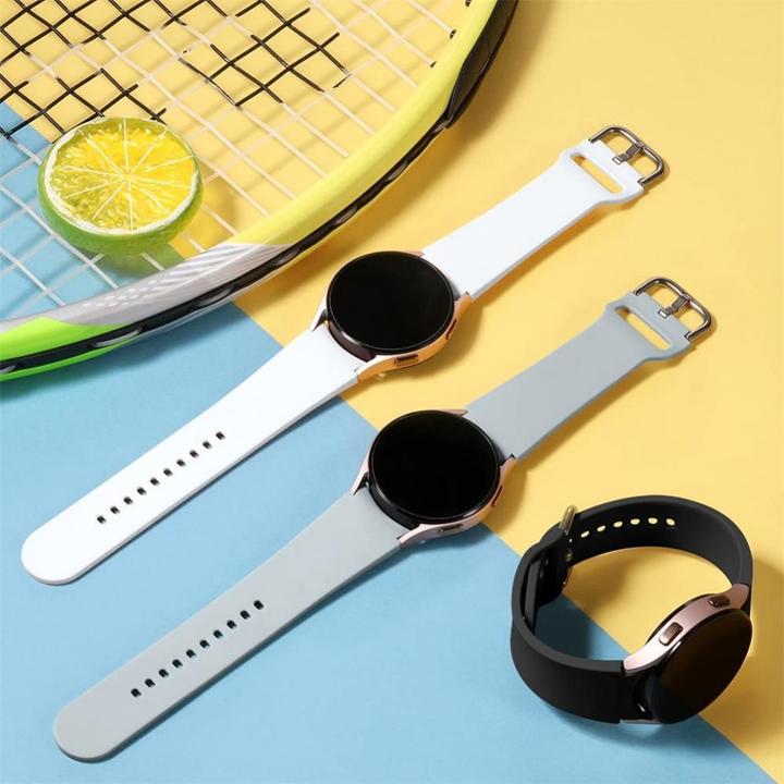 Immagine prodotto Tech-Protect Cinturino per smartwatch Samsung Galaxy Watch 4, colore bianco (TPU, 5 Pro, Galaxy Watch 4)