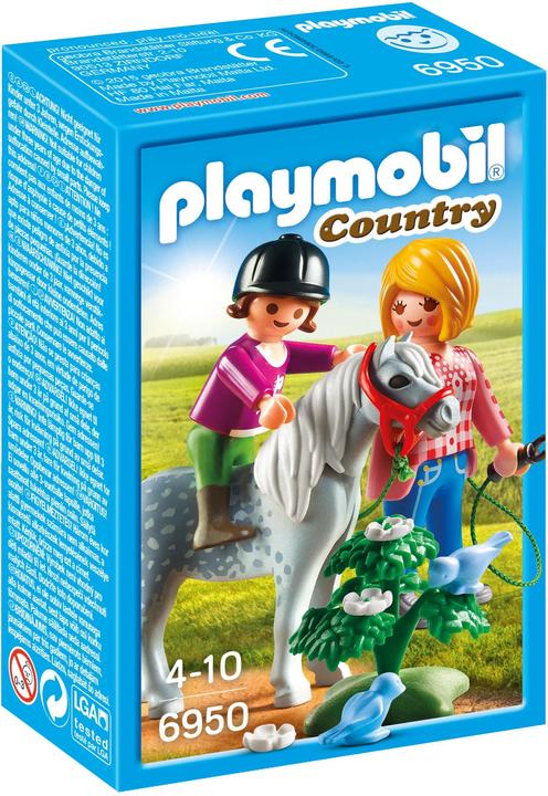 Playmobil Marcher avec un poney (6950)