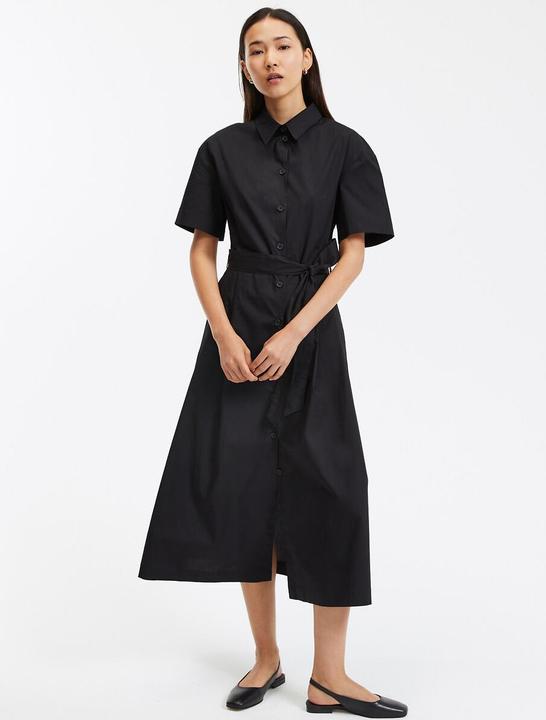 Produktbild La Redoute Collections Blusenkleid mit Bindegürtel (38)
