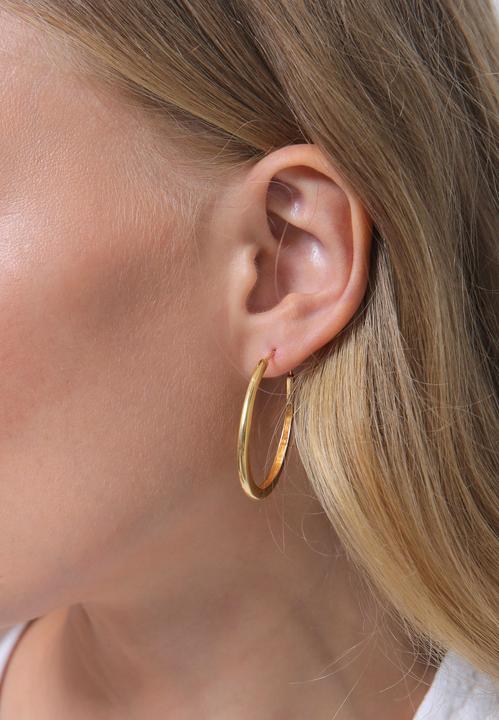 Produktbild Elli Basic Creolen Oval (Sterling Silber)