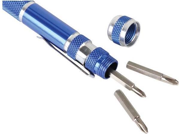 Actual product image Velleman 9-In-1 Cr-V Mini Pocket Precision Screwdriver Set