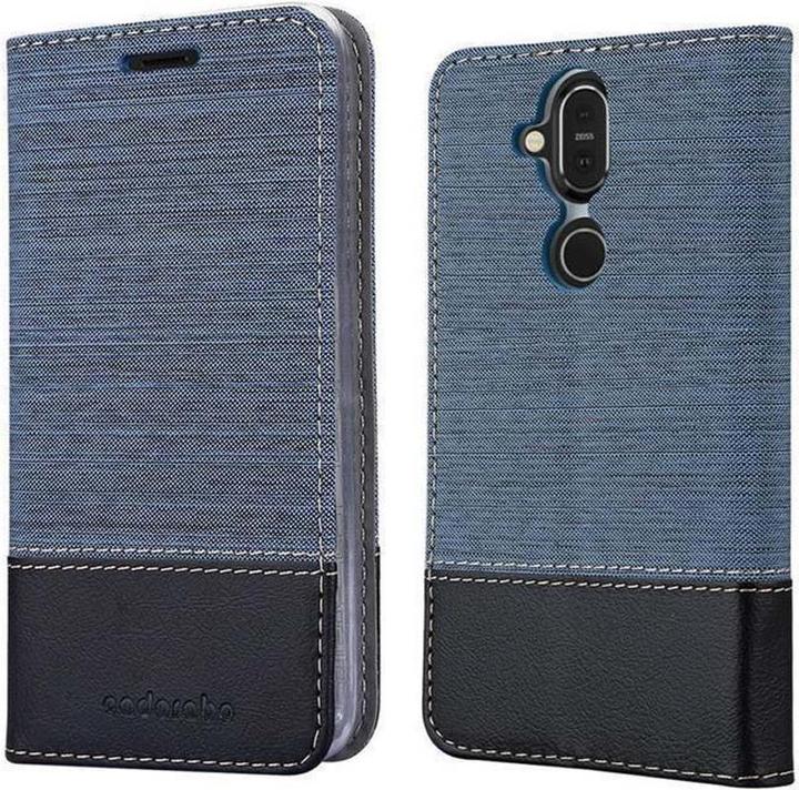 Actual product image Cadorabo Book Jeans Optics Cover (Nokia 7.1 Plus)