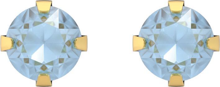 Studex Sensitive Ohrstecker Tiffany Aquamarin 5 mm (Edelstahl)