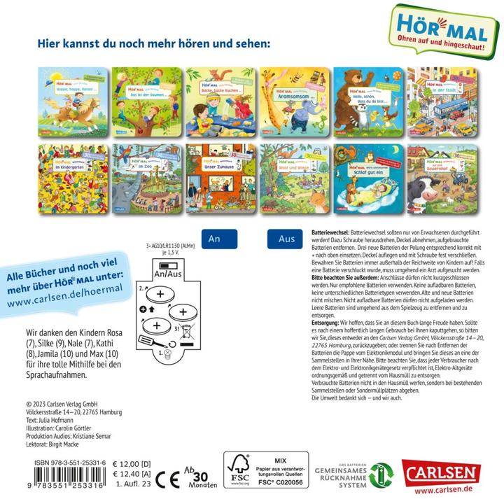 Produktbild Hör mal (Soundbuch): Wimmelbuch: Am Wasser (Deutsch)