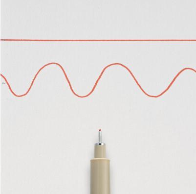 Produktbild Sakura Fineliner Pigma Micron 0,4mm XSDK0419 (Rot, 1 x)