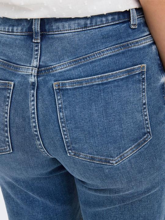 Immagine prodotto Only Normal geschnitten Hohe Taille 5-Pocket-Shorts Jeans-Shorts (XL)