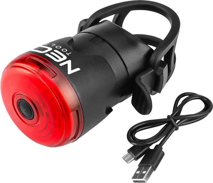 Actual product image Neo Bicycle rear light, STOP function