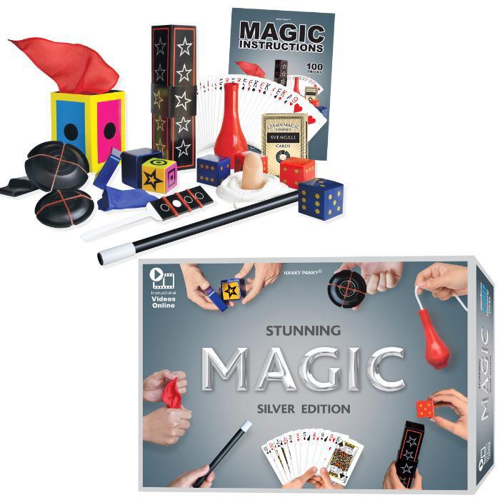Produktbild Hanky Panky Stunning Magic - Silver Edition 100 tricks (29039)