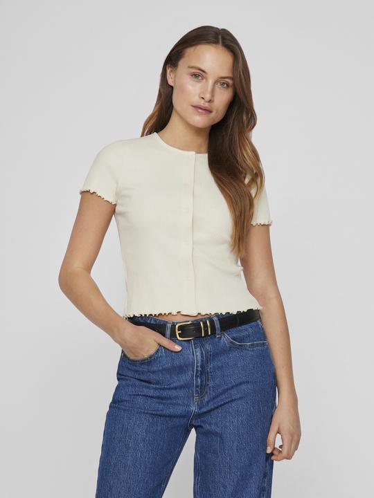 Actual product image Vila Buttoned top with short sleeves (L)