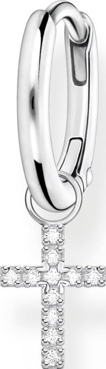 Image du produit Thomas Sabo Créole simple avec pendentif croix argent (Argent 925)