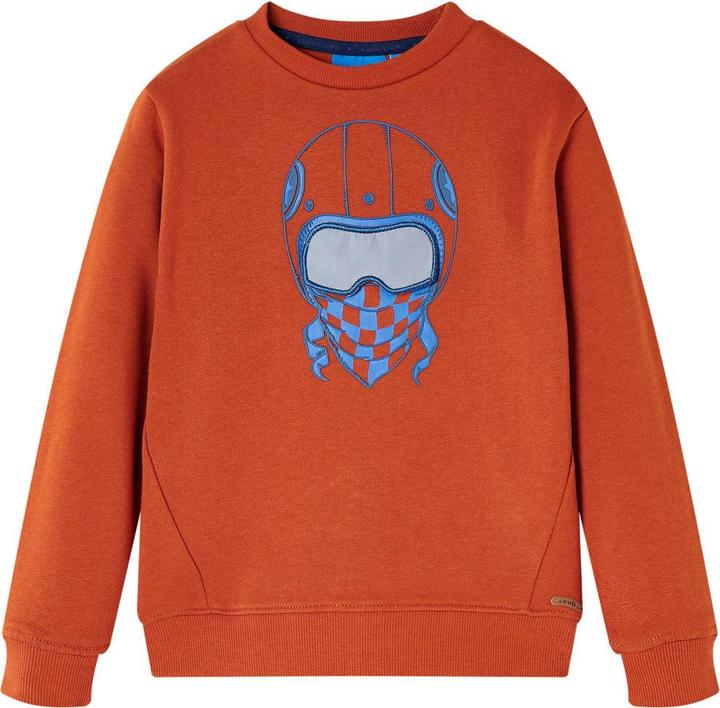 Produktbild VidaXL Kinder-Sweatshirt Rostbraun 140,Material: 92 % Baumwolle. 8 (140)