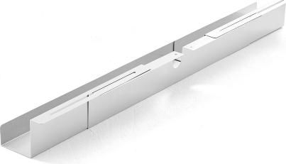 Produktbild Elite Screens Cable management tray, adjustable 920-1500x120x115mm, White