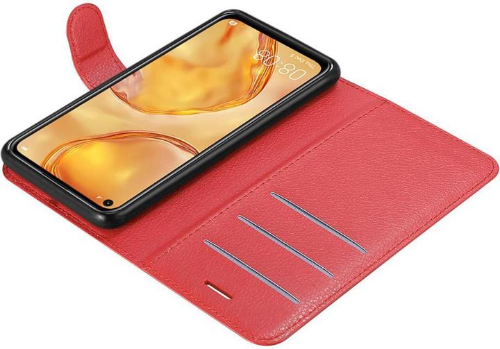 Actual product image Cadorabo Book with stand function cover (Huawei Nova 7i, Huawei P40 Lite)