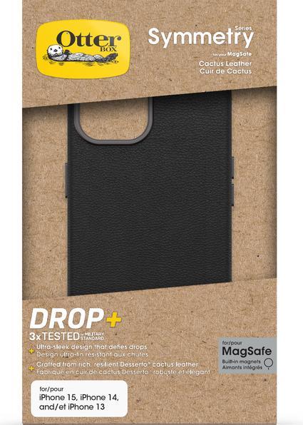 Produktbild OtterBox Symmetry Cactus Leather mit MagSafe (Apple iPhone 15, Apple iPhone 14, Apple iPhone 13)