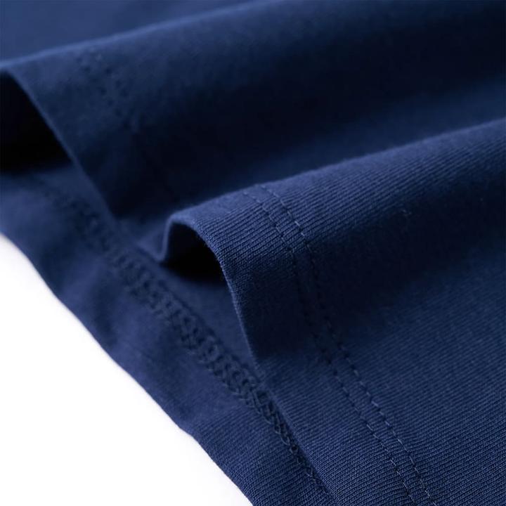 Immagine prodotto VidaXL Maglietta da bambino blu navy 128,Materiale: 95 % cotone. 5 (128)