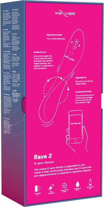 Actual product image We-Vibe Rave 2 by Fuchsia