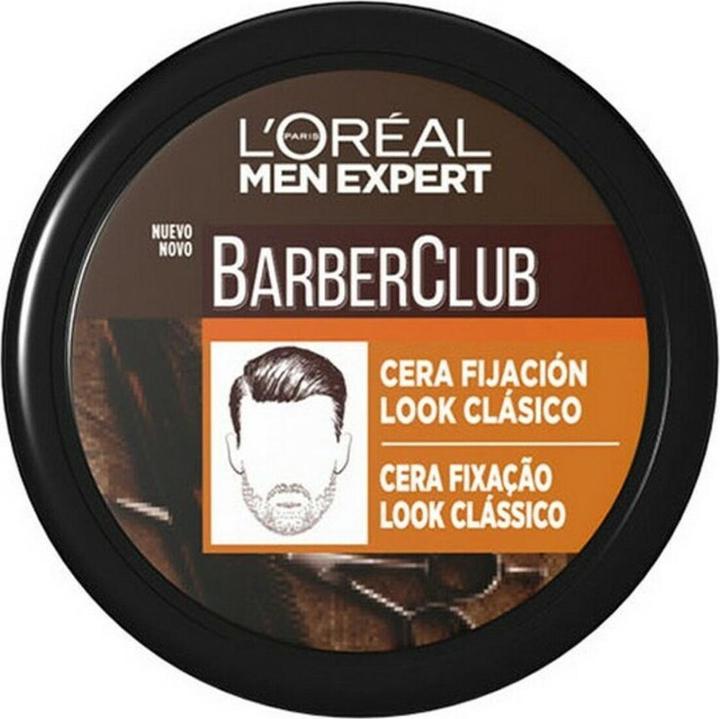 Actual product image L'Oréal Paris L'Oréal Men Expert Barber Club Slicked Hair Fixing Wax 75ml (Hair wax, 75 ml)