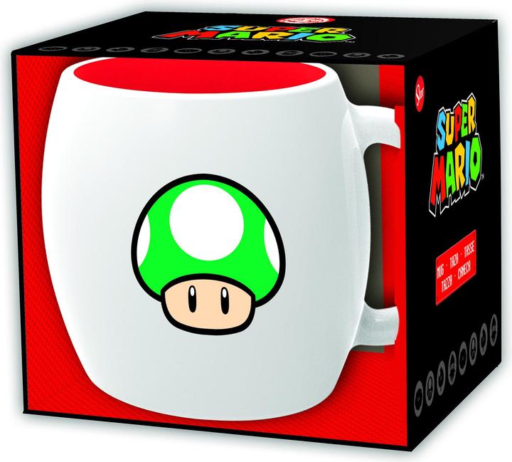 Actual product image Stor Kids mug mushroom Super Mario (380 ml, 1 x)