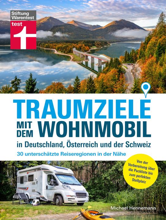 Immagine prodotto Traumziele mit dem Wohnmobil in Deutschland, Österreich und der Schweiz (Tedesco, Michael Hennemann, 2023)