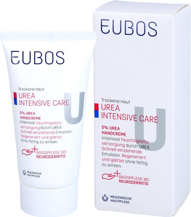 Actual product image Eubos Dry Skin Urea 5% Hand Cream, 75 ml Cream (75 ml)