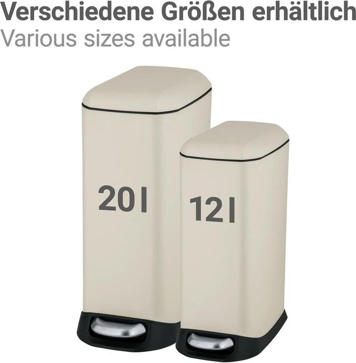 Image du produit Wenko Treteimer Design Easy-Close (12 l)