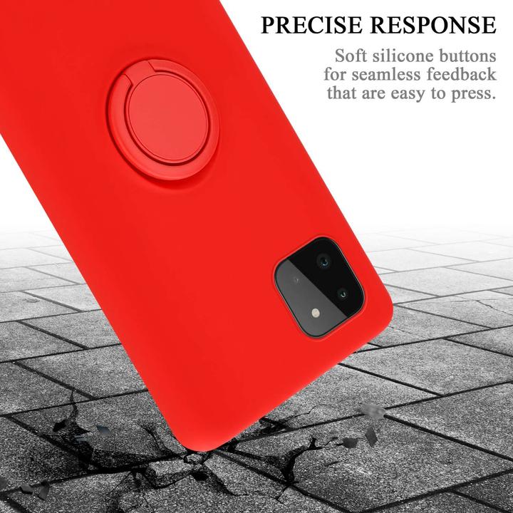 Produktbild Cadorabo TPU Liquid Ring Silicone Case Hülle (Samsung Galaxy A22 5G)