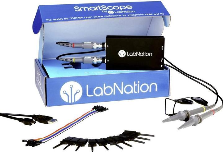 Image du produit LabNation Oscilloscope USB Smartscope 30 (CAT I)