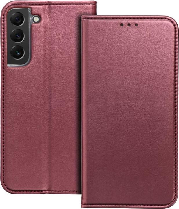Produktbild OEM Book case SMART MAGNETO Book case for SAMSUNG A36 burgundy (Oppo A36)
