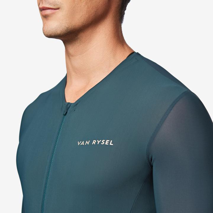Produktbild Van rysel Radtrikot Rennrad kurzarm Sommer EDR Ultra grün (L)