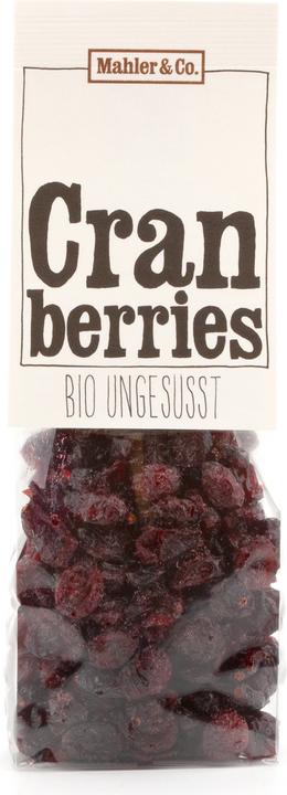 Actual product image Mahler & Co. Unsweetened cranberries