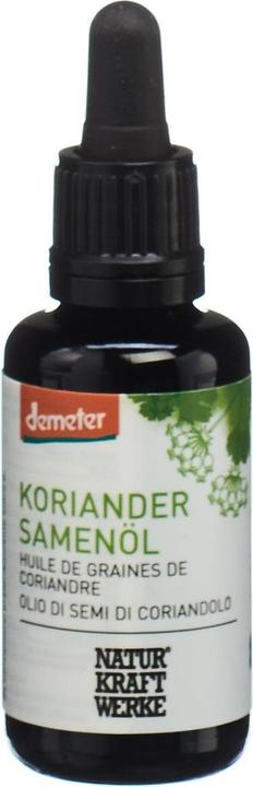 Produktbild NaturKraftWerke Koriandersamenöl nativ Demeter Öl (30 ml)
