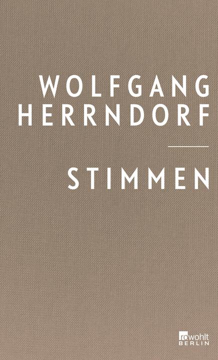 Image du produit Stimmen (Allemand, Wolfgang Herrndorf, 2018)