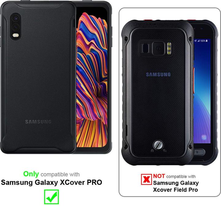 Produktbild Cadorabo Vollbild Displayschutzglas (3 Stück, Samsung Galaxy Xcover Pro)