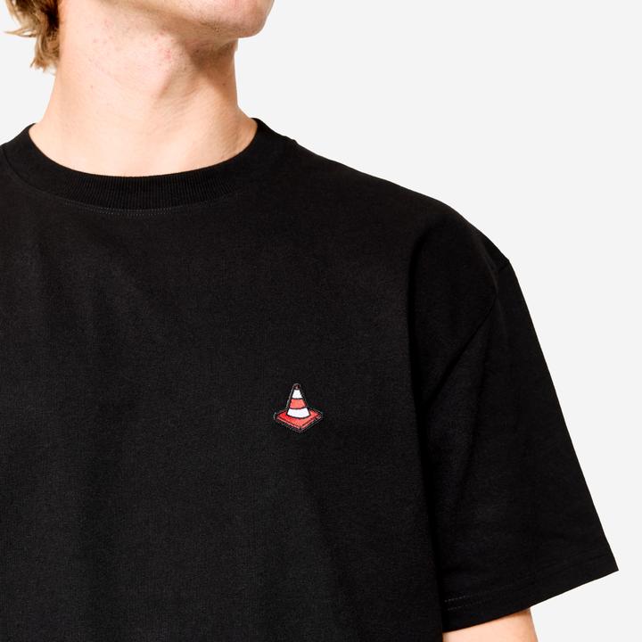 Produktbild Oxelo T-Shirt kurzarm Skateboarding - TS500 Trafic schwarz (L)