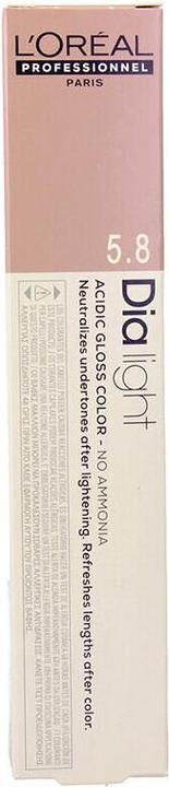 L'Oréal Professionnel DIA LIGHT gel-creme acide sans amoniaque #5,8 50 ml (#5,8 Light Brown Mocha)