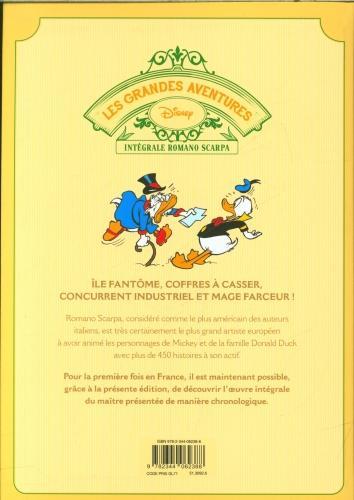 Produktbild Les grandes aventures : intégrale Romano Scarpa (Französisch, Scarpa Romano, 2024)