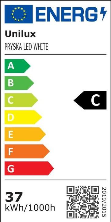 Energie-Label Unilux Pryska (4000 lm)