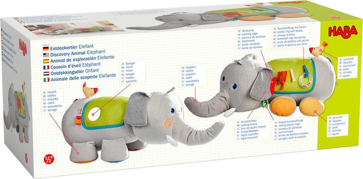 Produktbild Haba Entdeckertier Elefant (Deutsch, Französisch, Italienisch, Englisch)