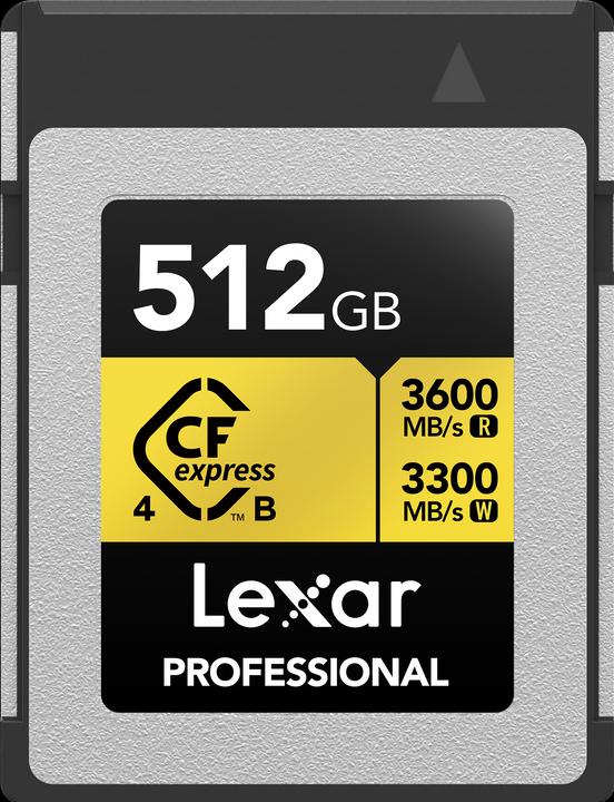 Produktbild Lexar Gold (512 GB, CFexpress Typ B)