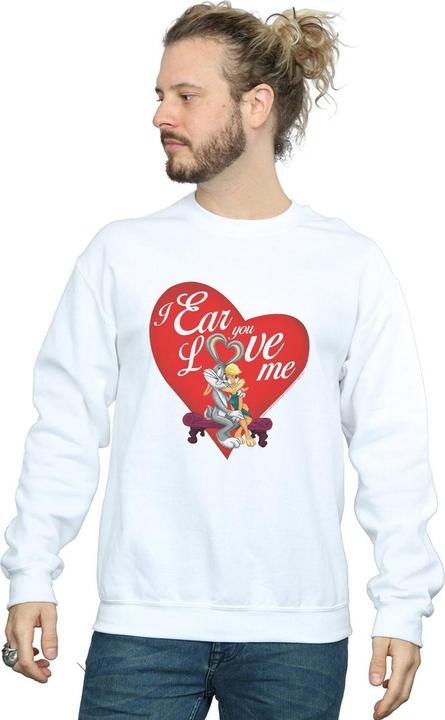 Produktbild Looney Tunes Bugs Bunny And Lola Valentine's Day Love Me Sweatshirt (S)