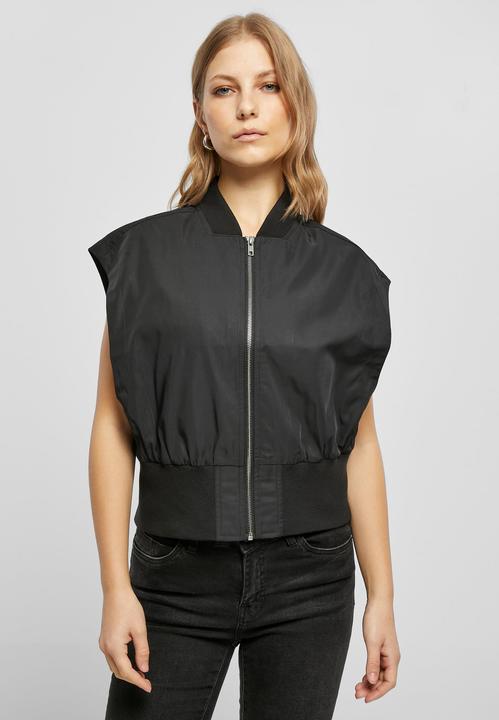Image du produit Urban Classics Ladies Recycled Short Bomber Vest (S)