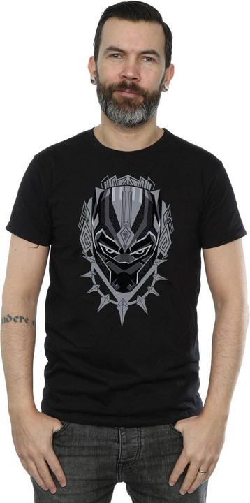 Image du produit Mens Black Panther Head T-Shirt (3XL)