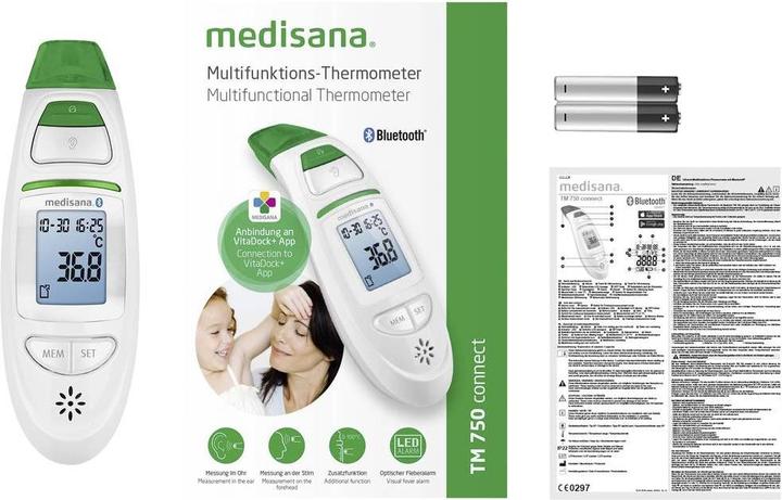 Produktbild Medisana TM 750 (Ohr, Stirn, Berührungslos)