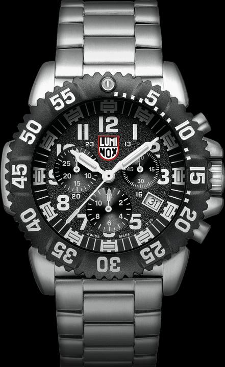 Image du produit Luminox Navy Seal Colormark 3180 (Montre analogique, Chronographe, Montre de plongée, Swiss Made, 44 mm)
